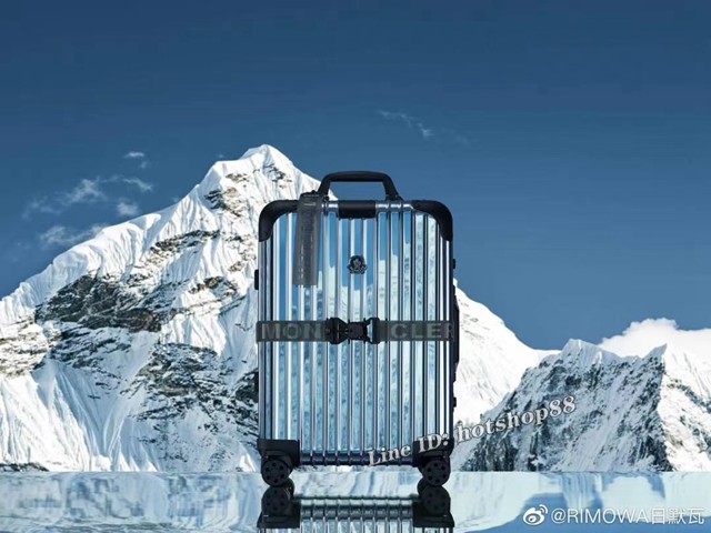 RIMOWA行李箱日默瓦四輪拉杆箱 Moncler與Rimowa「 Reflection 」鏡面行李箱聯名系列旅行箱 gdx1372